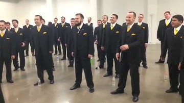 Westminster Chorus - Bridge (warm up footage)