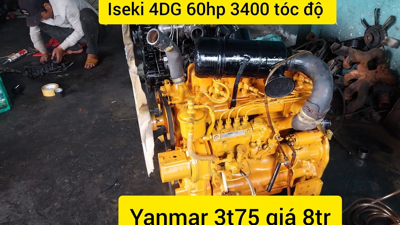 Yanmar 3t75 giá 8tr iseki 4DG ..Komatsu 4D92 ..kia35...faw98 turbo.....vv