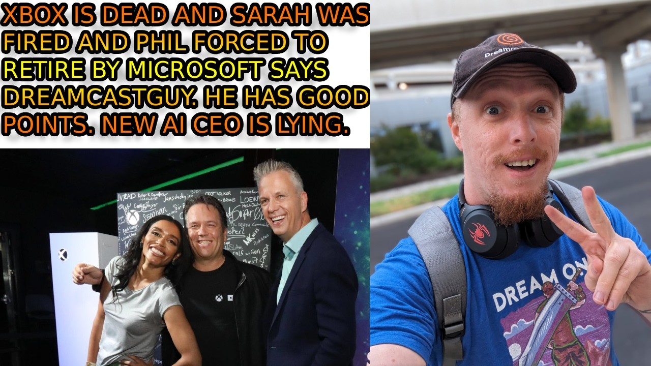 XBOX Is Dead. Sarah Bond Was Fired And Gamers Are Lied Too. Phil Spencer Hated AI Push On XBOX.
