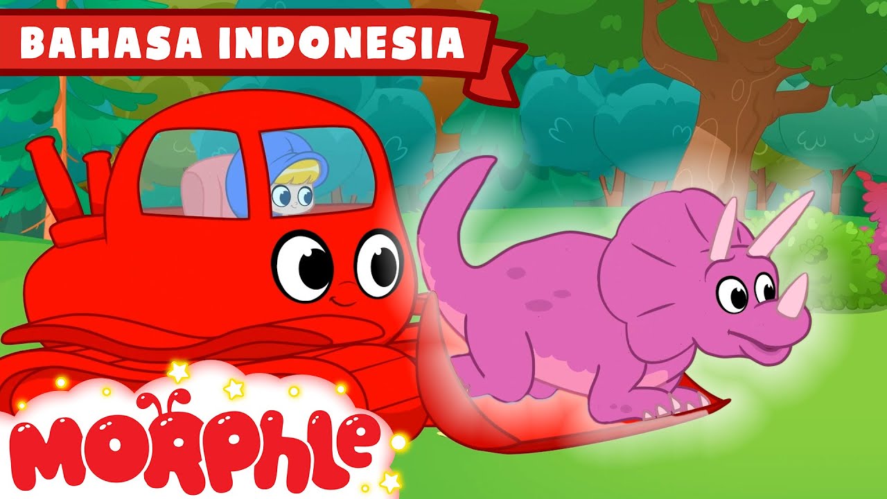 ⁣Taman Dinosaurus | Morphle dalam bahasa Indonesia | Video untuk Anak-Anak