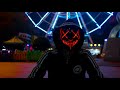 LED Light up Purge Mask for Festival Cosplay Costume