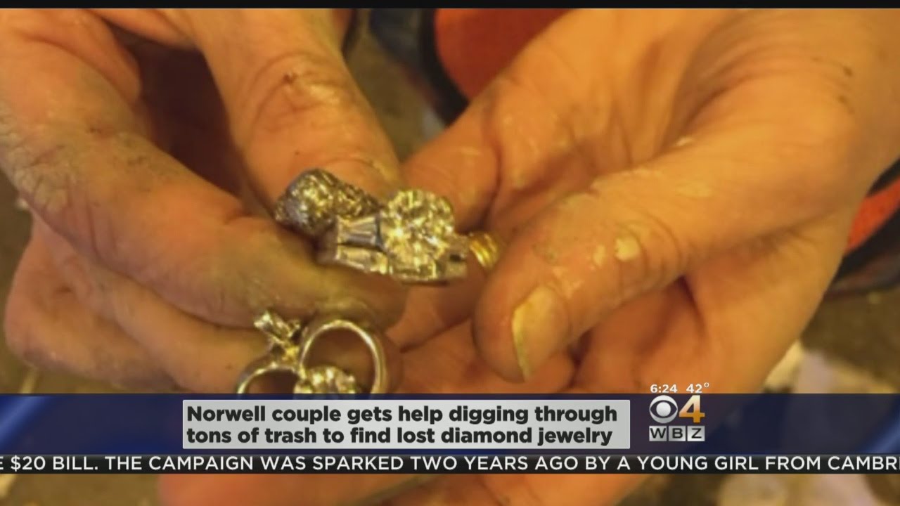 Woman Accidentally Throws Away Jewelry, Couple Digs Through 5 Tons Of