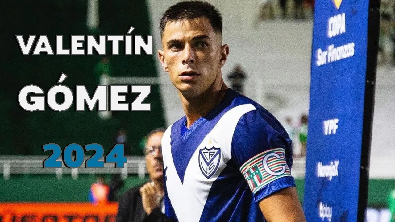 Valentín Gómez N.31 - Vélez Sarsfield vs Racing Club Superliga 2024 ...