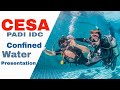 Cesa  padi idc confined water presentation controlled emergency swimming ascent