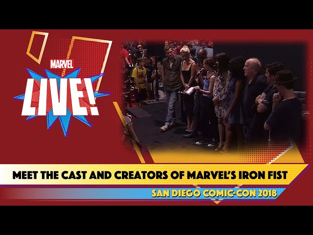 Meet the Cast of 'Marvel's Iron Fist' Live at SDCC 2018 