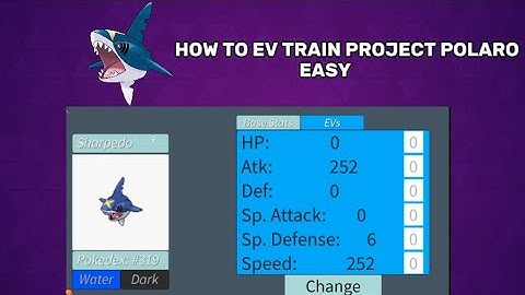 HOW TO EV TRAIN IN PROJECT POLARO