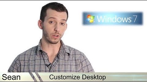 Learn Windows 7 - Changing the Background