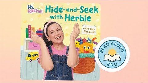 HIDE-AND-SEEK WITH HERBIE | MS. RACHEL NEW RELEASE! | READ ALONG! | #readaloudedu #bedtimestories 