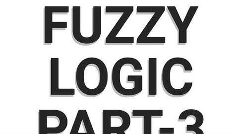Fuzzy Logic- Part-3- Membership Function & Fuzzy Operations- SCT- Civil Engineering- GTU