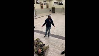 WSFD Company 1 Feb Drill "Firefighter Removal"