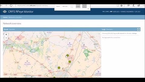 CRFS RFeye Demo system is up and running!