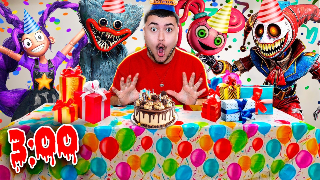 J'AI ORGANISÉ UN ANNIVERSAIRE POPPY PLAYTIME CHAPITRE 5 À 3H00 DU MATIN ! Lily Love Braids Prototype