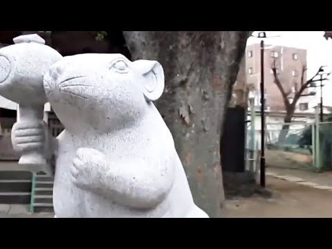 都心部にある『ねずみ』を祀った神社をご紹介！【毛玉が行く】