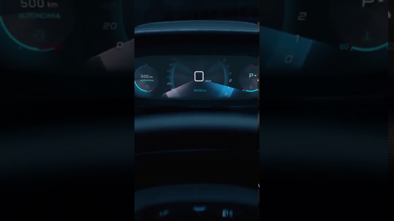 i-Cockpit 3D in Peugeot 208 - 3D instrument panel display information ::  [1001cars] 