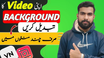 How To Change Video Background In Inshot App / Background Video Editing
