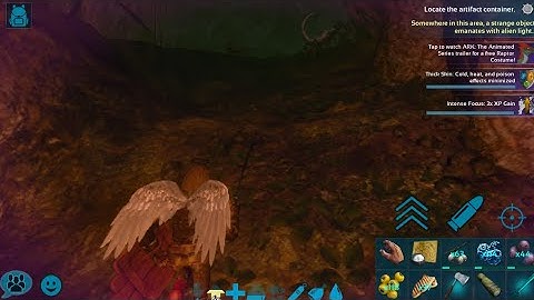 How to run swamp cave on foot [ark survival evolve mobile]