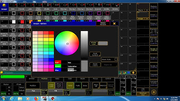 GrandMA Setup Macro ColorPicker