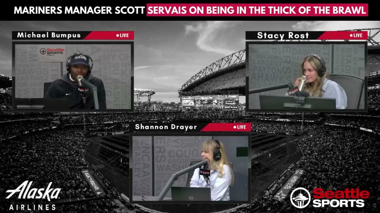 Mariners manager Scott Servais on being in the thick of the brawl 