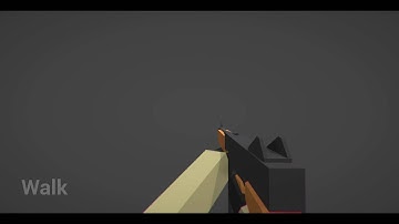 Low Poly FPS Arms - Thompson Animation Test
