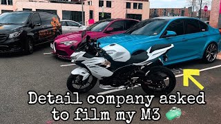 A DETAIL COMPANY ASKED TO FILM MY BMW (F80 M3)