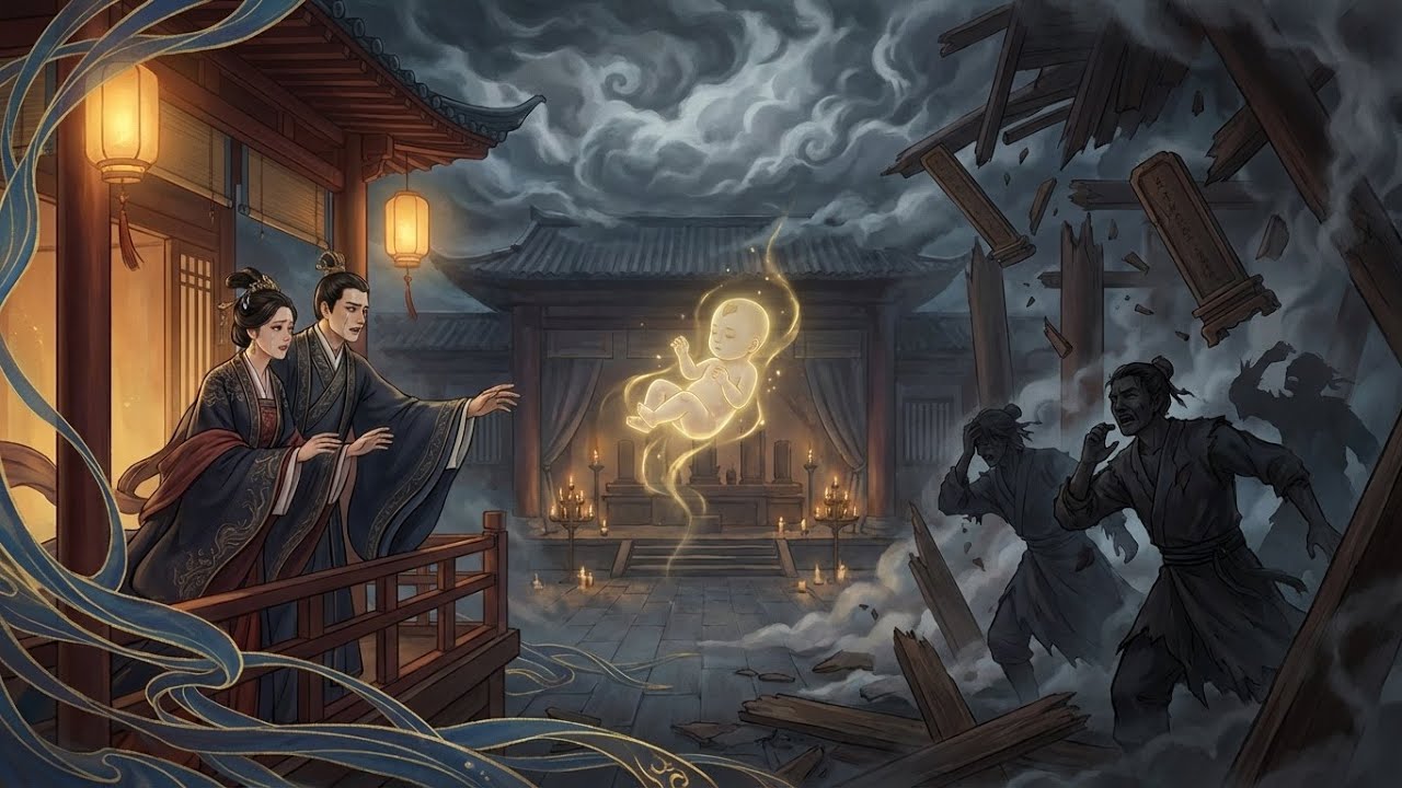 [AI Ficción] Renací antes de nacer, elegí padres diferentes y observé cómo mi familia original se...