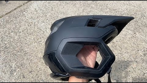 Fox Racing Dropframe Mountain Bike Helmet #fox #foxracing #mountainbiking