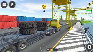 Big Tires Transportation | Truck Drive Simulator 2020 Gameplay HD screenshot 2