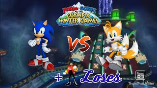 M&S At The Olympic Winter Games Team Sonic Vs Team Tails Team Dr. Eggman Loses Dream Short Track