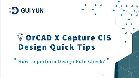 How to perform Design Rule Check?