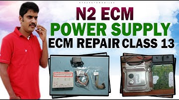Ecm repair class13 | ECM REPAIR CLASS14 N2 ECM POWERSUPPELY | ECMrepair inhindi | A To Z Automobiles