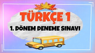 1. SINIF TÜRKÇE 1. DÖNEM DENEME SINAVI screenshot 1