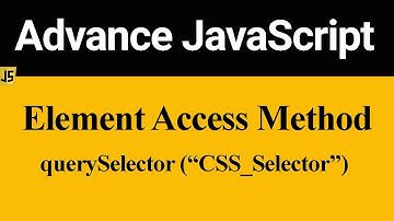 querySelector Method in JavaScript (Hindi)