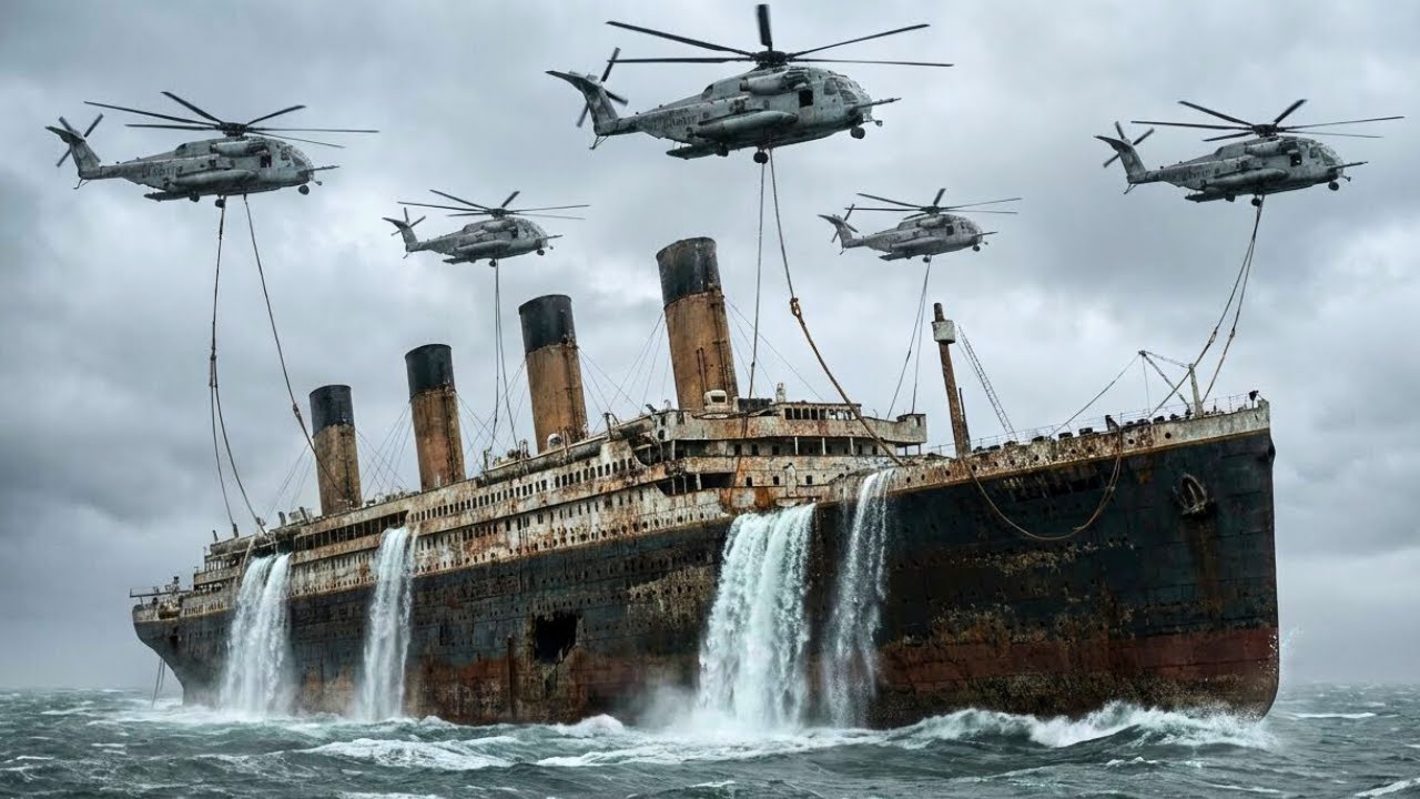 Sleeping in Darkness… We Raised the Titanic and Made It Sail Again (Full Restoration)