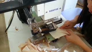HF-802 Folding edge with belt style machine