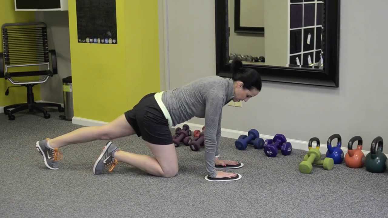 Weekly Exercise Plank Variations with Furniture Sliders YouTube