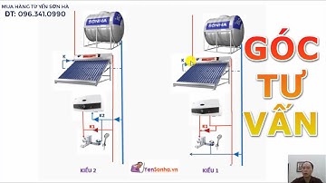 Tư vấn lắp đặt đường nước để sử dụng bình năng lượng Thái Dương năng hiệu quả nhất