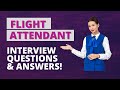 Flight Attendant Interview Questions with Answers