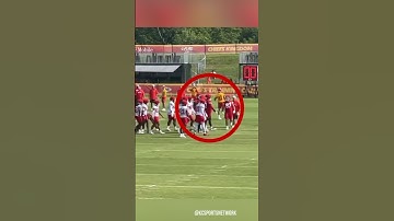Kelce defends Toney after CHEAP SHOT at practice 😬