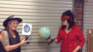 Chick Dundee Shows Globtard Thats Not The Earth.....this Is The Earth - Flat Earth