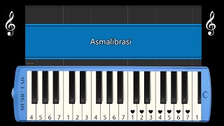 Download Lagu Asmalibrasi - Soegi Bornean Not Pianika Melodica MP3