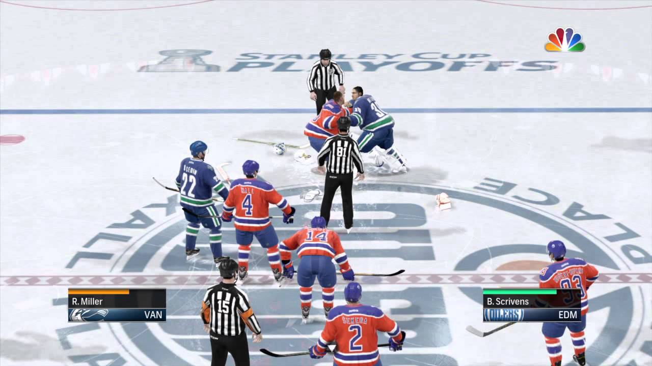 NHL® 16 Goalie fight