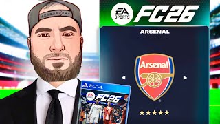 NEW SERIES - FC26 EPIC Arsenal Career Mode EP1