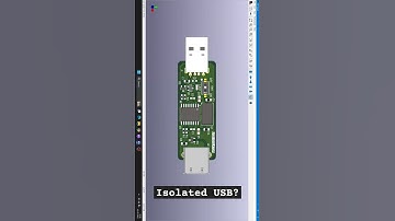 How to Design a USB Isolator using ADuM4160 in KiCAD | Magnetized Labs #USBIsolator #usb #4layerpcb