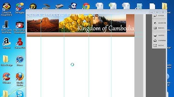 Part 1 First website design Photoshop with dreamweaver