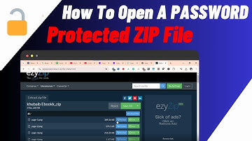 How To Open a Password Protected ZIP File Online | Quick & Easy