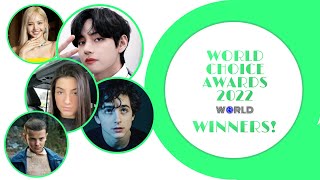 WORLD CHOICE AWARDS 2022 Winners