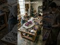 GIANT Amethyst Geode Table 💜✨ | Insane Crystal Glow Transformation