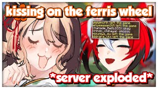Bae And Gigi Cringed At Their Own Romantic Bit And The Minecraft Server Immediately Crashed