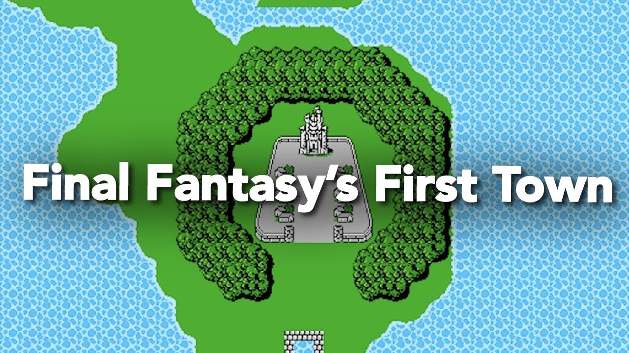 Final Fantasy's First Ever Town