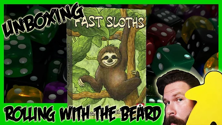 Fast Sloths Board Game Unboxing on Rolling with the Beard